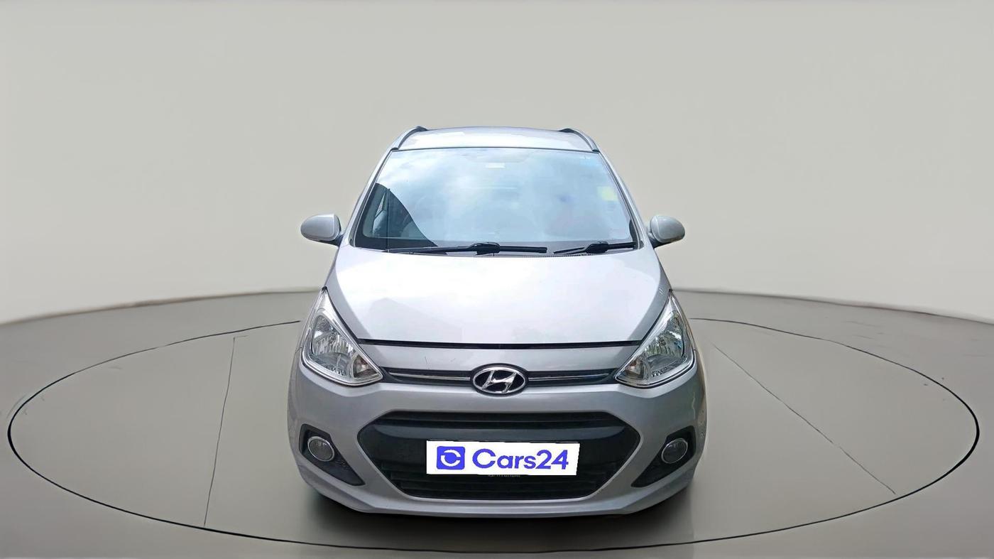 2016 Hyundai Grand i10 ASTA (O) AT 1.2 KAPPA VTVT, Petrol, Automatic, 50,257 km, exterior