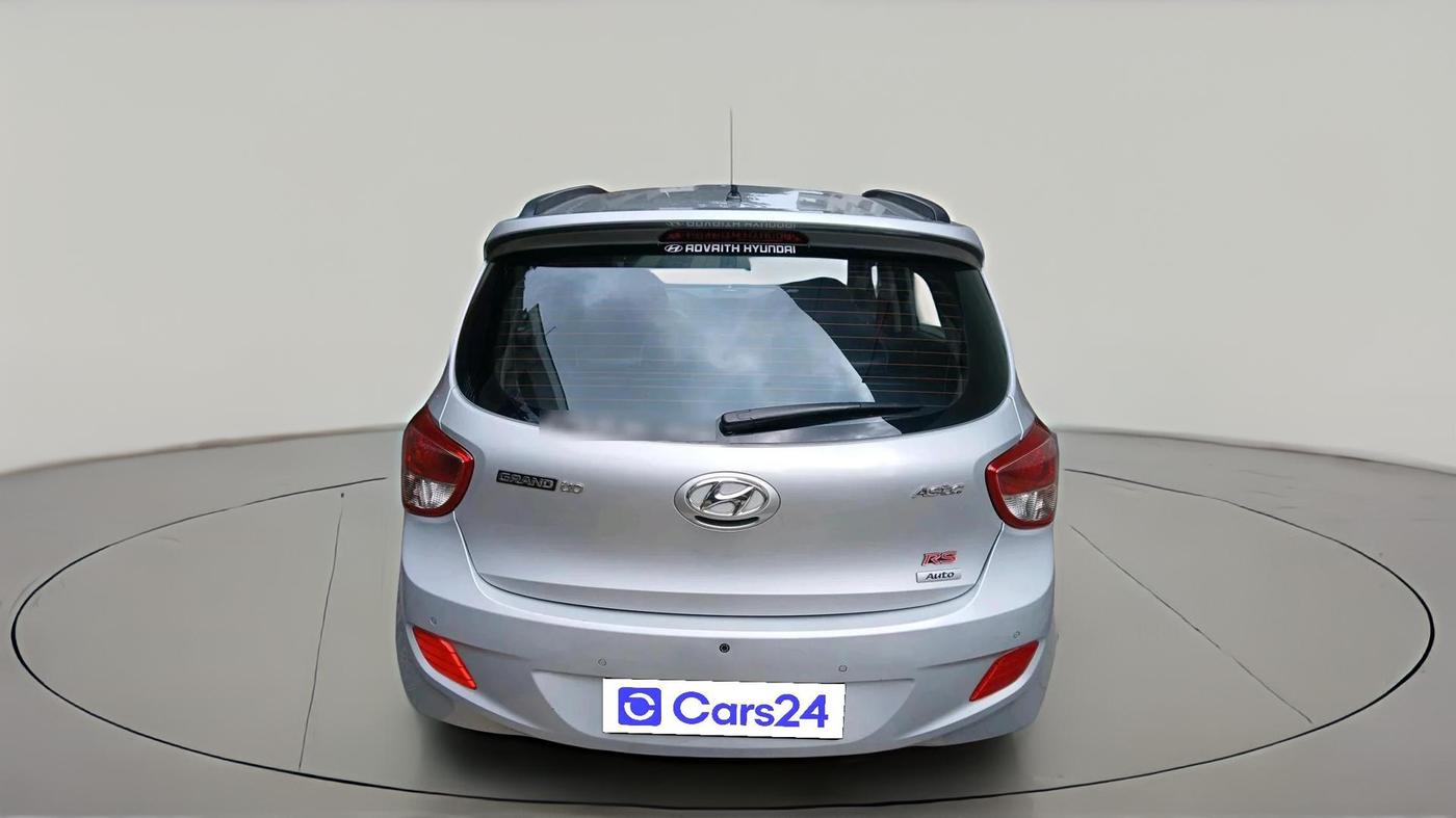 2016 Hyundai Grand i10 ASTA (O) AT 1.2 KAPPA VTVT, Petrol, Automatic, 50,257 km, exterior