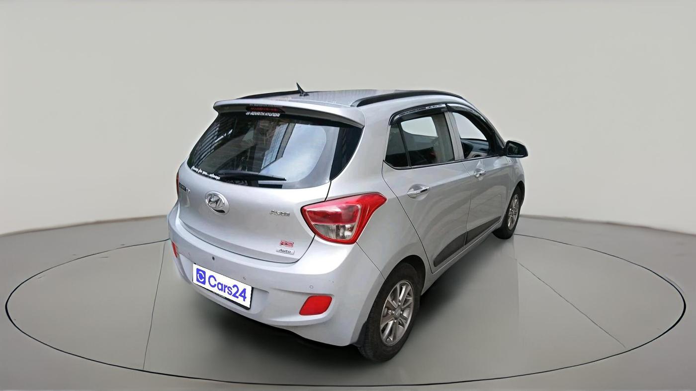2016 Hyundai Grand i10 ASTA (O) AT 1.2 KAPPA VTVT, Petrol, Automatic, 50,257 km, exterior
