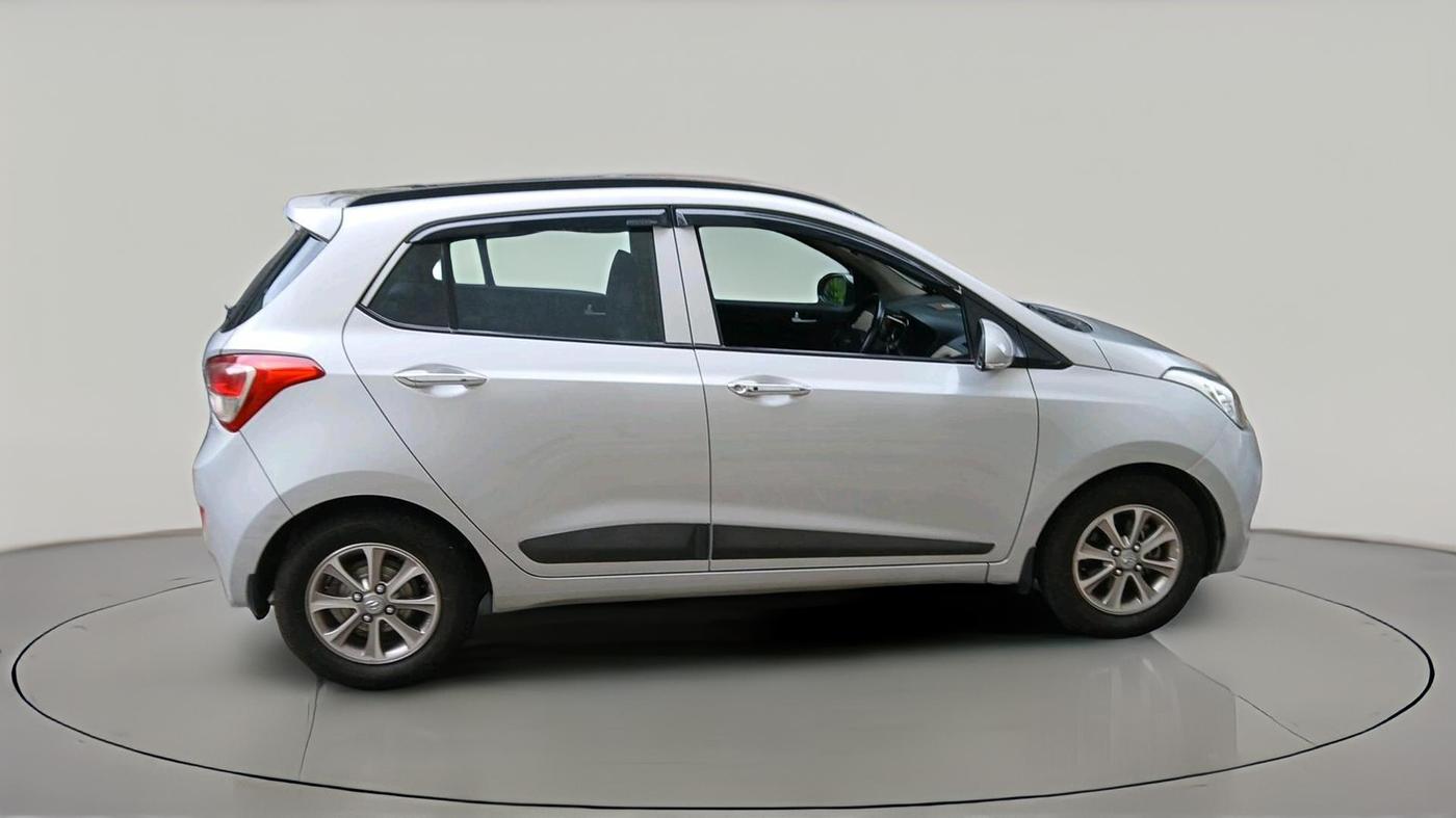 2016 Hyundai Grand i10 ASTA (O) AT 1.2 KAPPA VTVT, Petrol, Automatic, 50,257 km, exterior