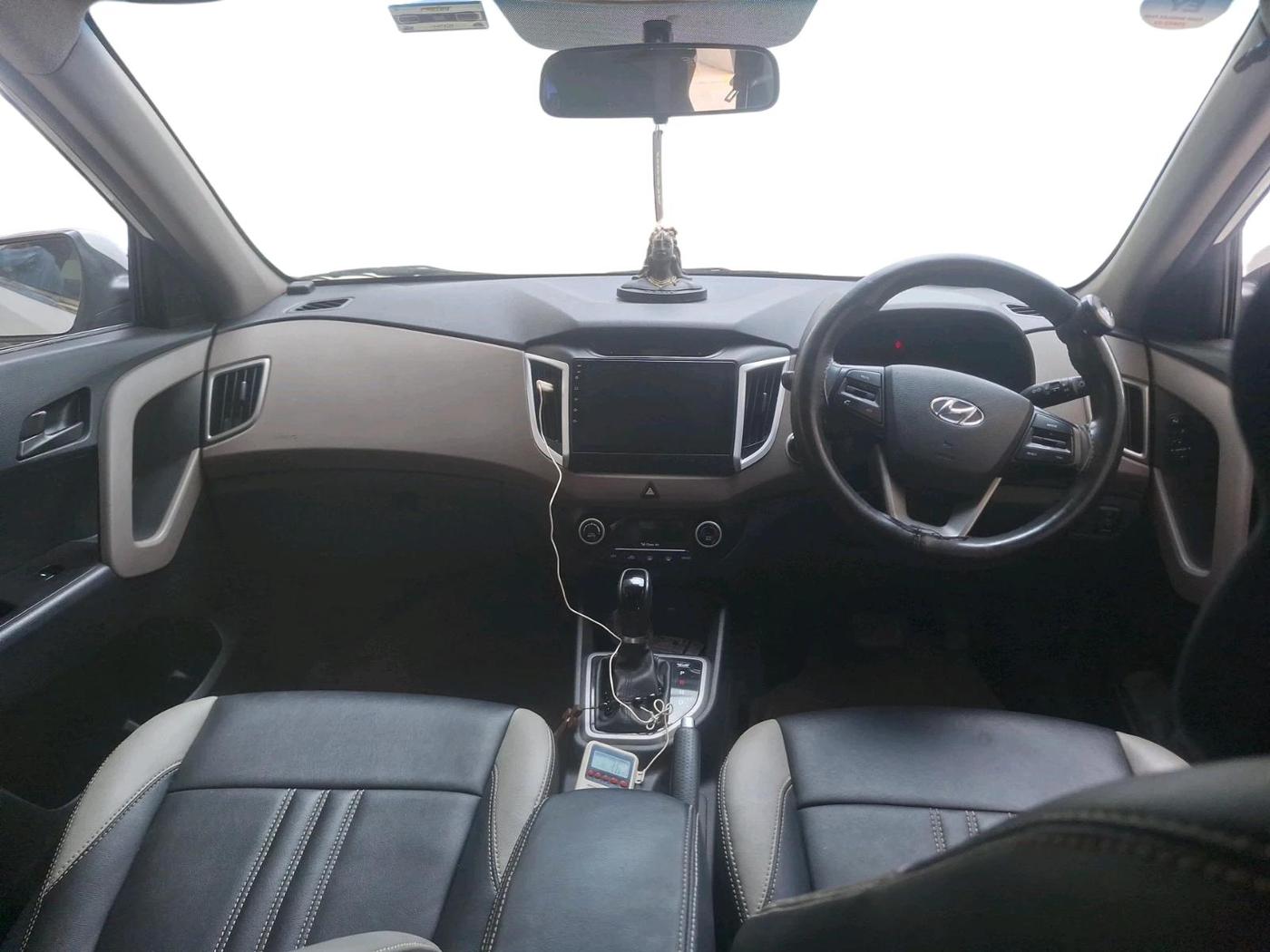 2016 Hyundai Creta SX PLUS AT 1.6 PETROL, Petrol, Automatic, 95,596 km, interior
