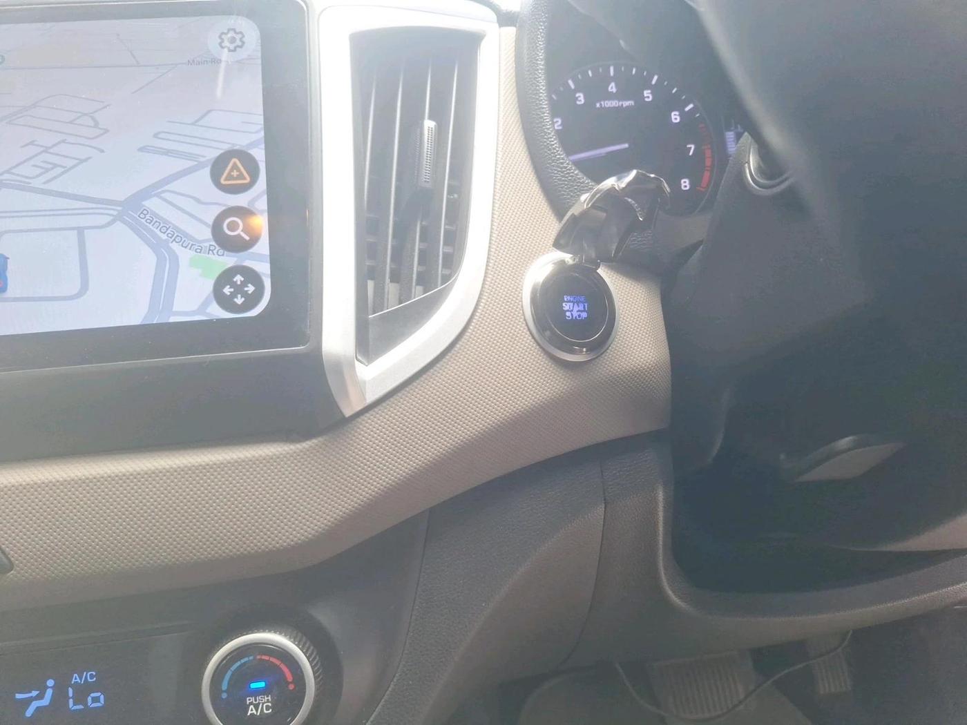 2016 Hyundai Creta SX PLUS AT 1.6 PETROL, Petrol, Automatic, 95,596 km, interior