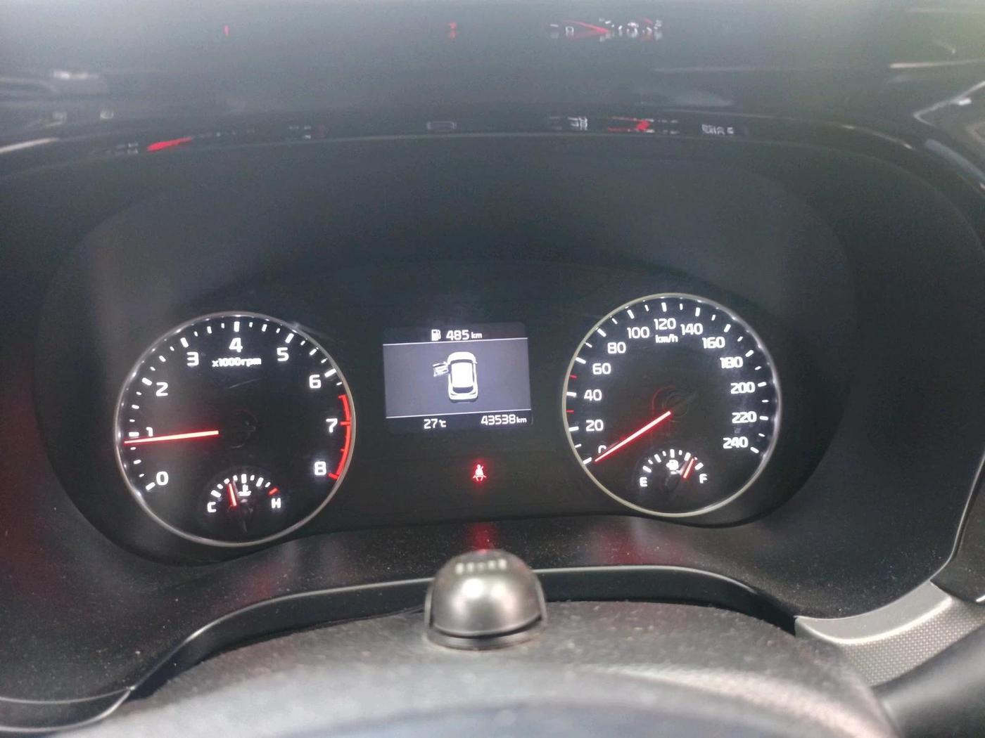 2020 KIA SELTOS HTE 1.5 PETROL, Petrol, Manual, 43,538 km, interior