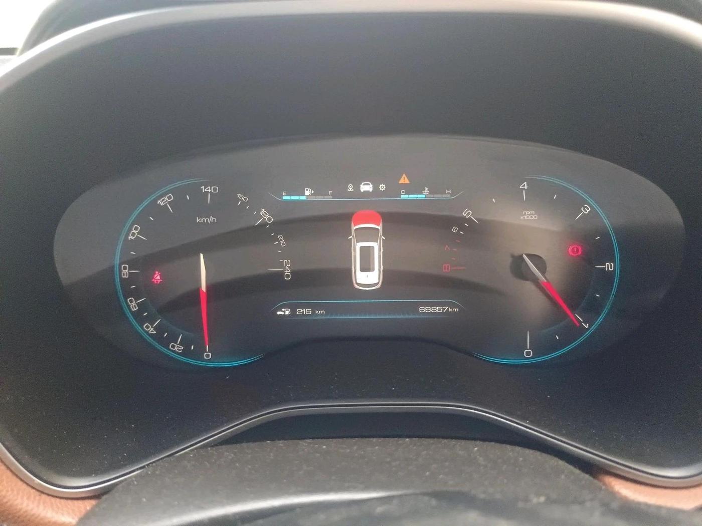 2021 MG HECTOR PLUS SHARP 1.5 PETROL TURBO HYBRID MT 6-STR, Petrol, Manual, 69,857 km, interior