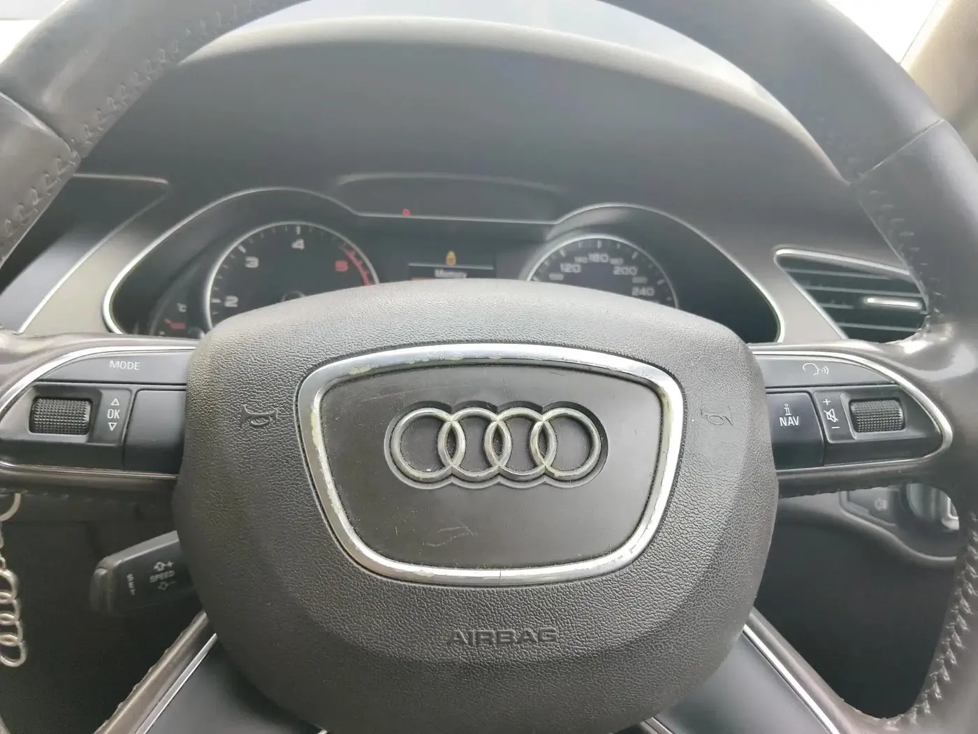 2013 Audi A4 2.0 TDI S LINE, Diesel, Automatic, 1,17,882 km, interior