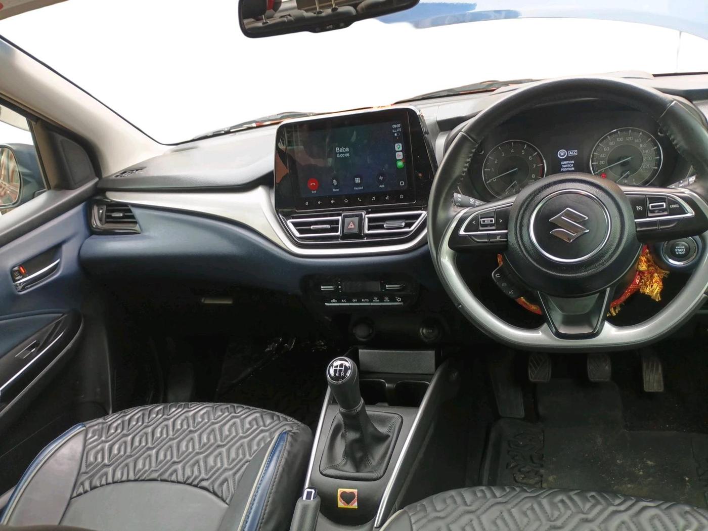 2025 Maruti Baleno ALPHA PETROL 1.2, Petrol, Manual, 7,275 km, interior