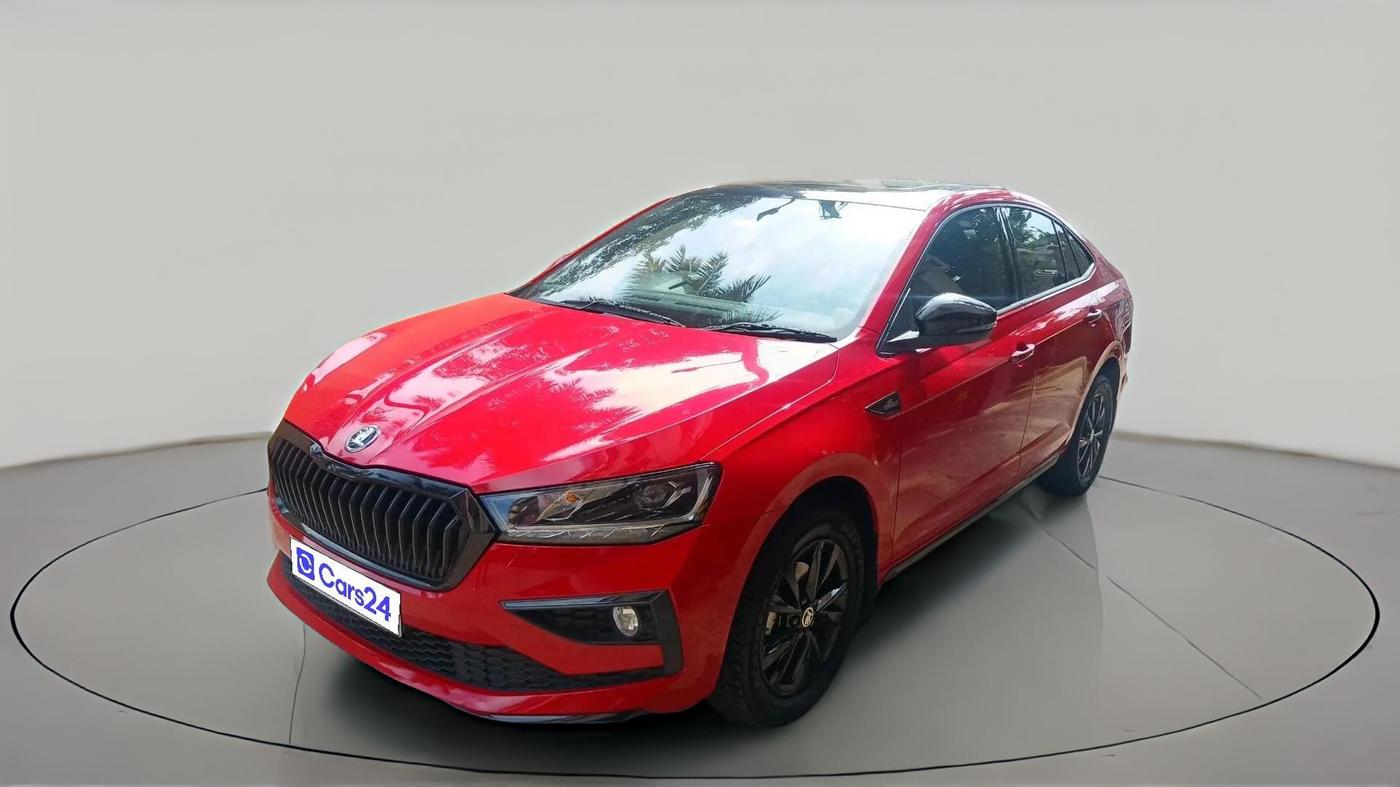 2024 Skoda SLAVIA Monte Carlo 1.0L TSI MT, Petrol, Manual, 14,774 km, exterior