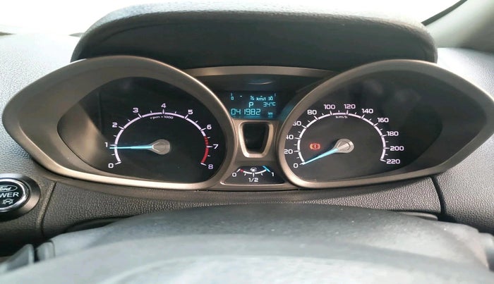 2016 Ford Ecosport TITANIUM 1.5L PETROL AT, Petrol, Automatic, 41,982 km, interior