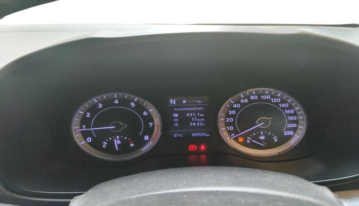 2020 Hyundai VENUE SX 1.0 TURBO IMT, Petrol, Manual, 59,737 km, interior