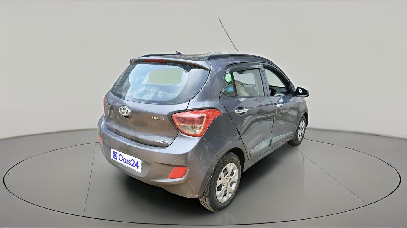 2014 Hyundai Grand i10 SPORTZ 1.1 CRDI, Diesel, Manual, 98,625 km, exterior