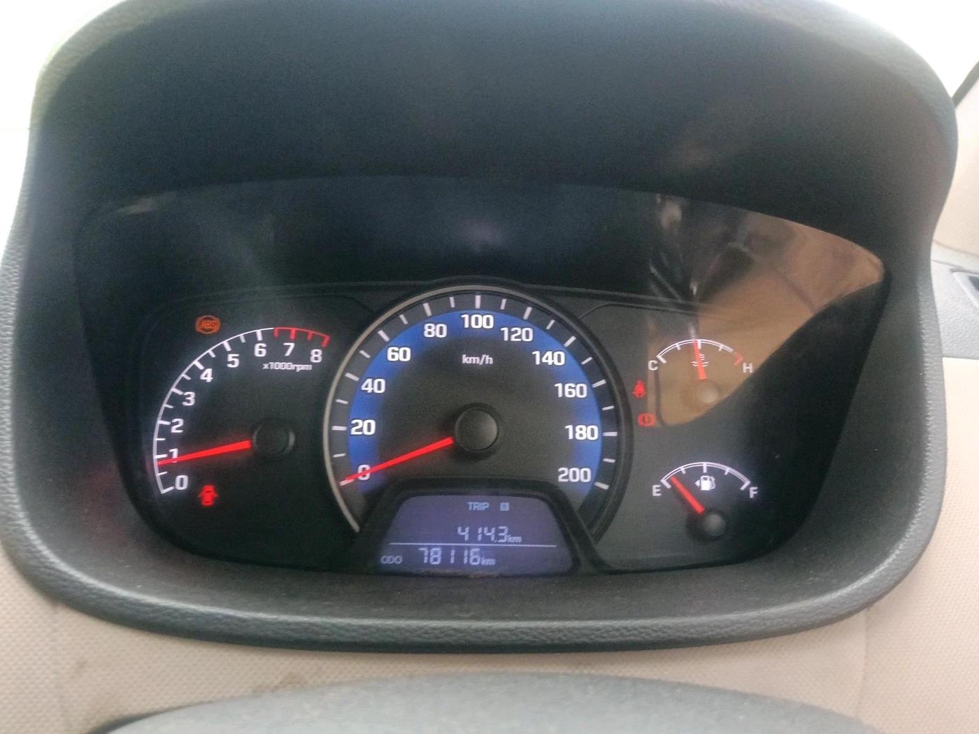 2015 Hyundai Xcent S (O) 1.2, Petrol, Manual, 78,116 km, interior