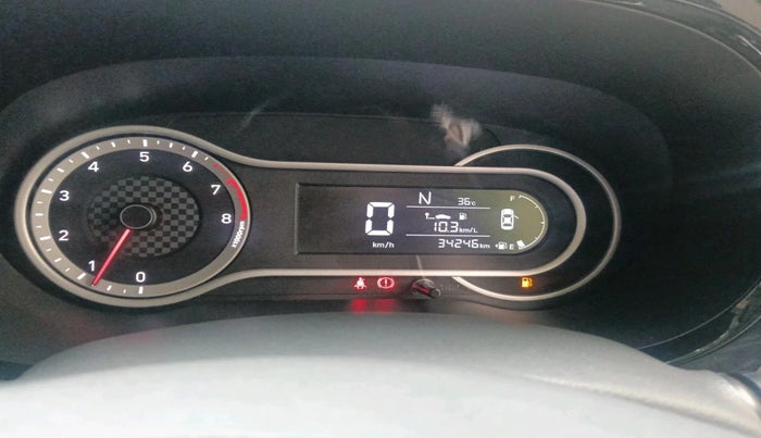 2021 Hyundai GRAND I10 NIOS SPORTZ AMT 1.2 KAPPA VTVT, Petrol, Automatic, 34,246 km, interior