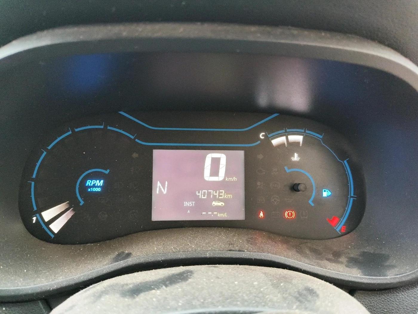 2019 Renault Kwid CLIMBER 1.0 AMT (O), Petrol, Automatic, 40,743 km, interior
