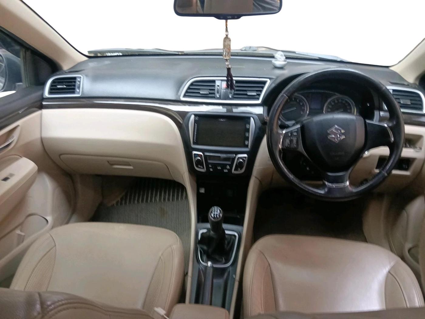 2018 Maruti Ciaz ALPHA 1.4 PETROL, Petrol, Manual, 60,491 km, interior