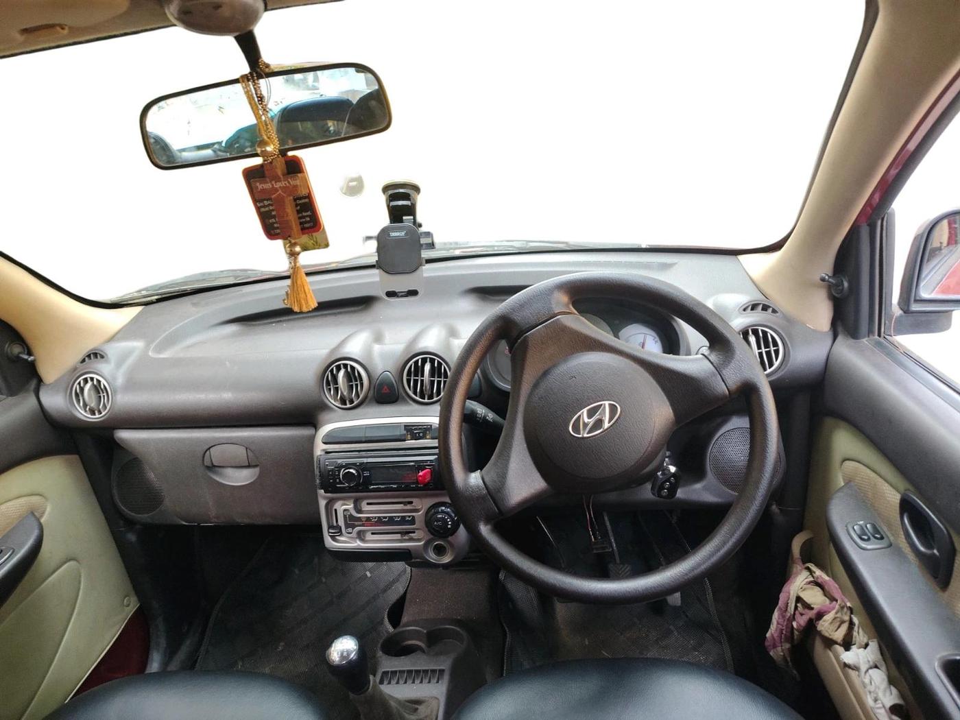 2011 Hyundai Santro Xing GLS LPG, Petrol, Manual, 66,796 km, interior