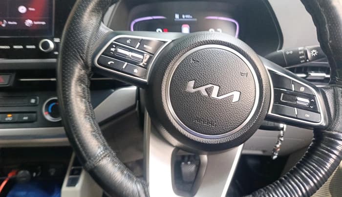 2023 KIA CARENS  PRESTIGE 1.5 TURBO PETROL IMT 7 STR , Petrol, Manual, 33,299 km, interior