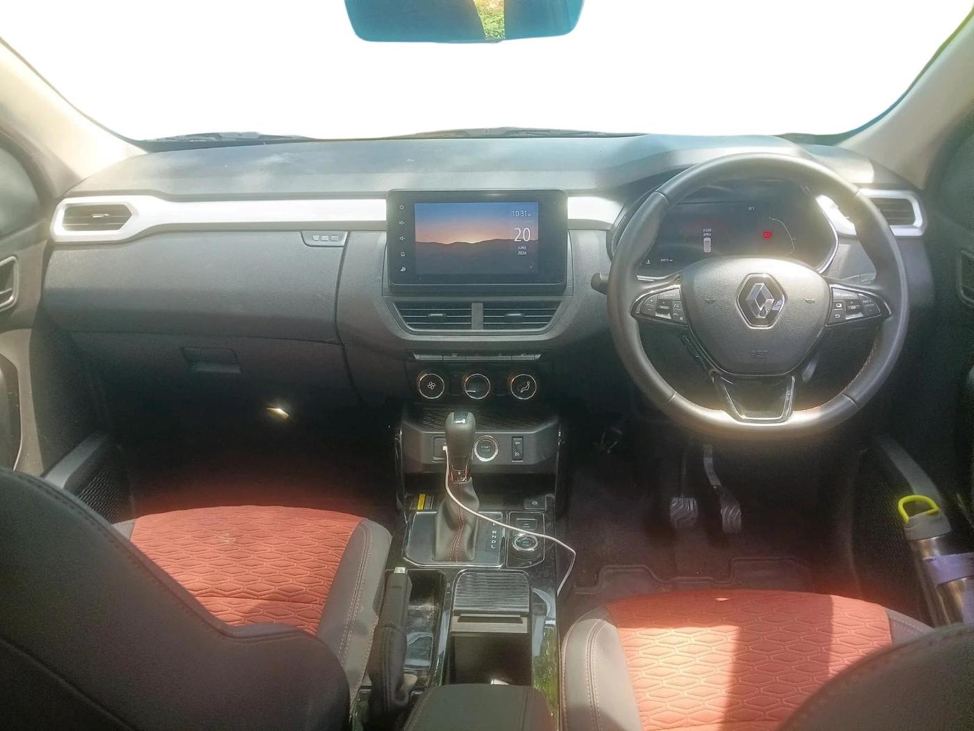 2024 Renault Kiger RXZ TURBO CVT, Petrol, Automatic, 24,013 km, interior