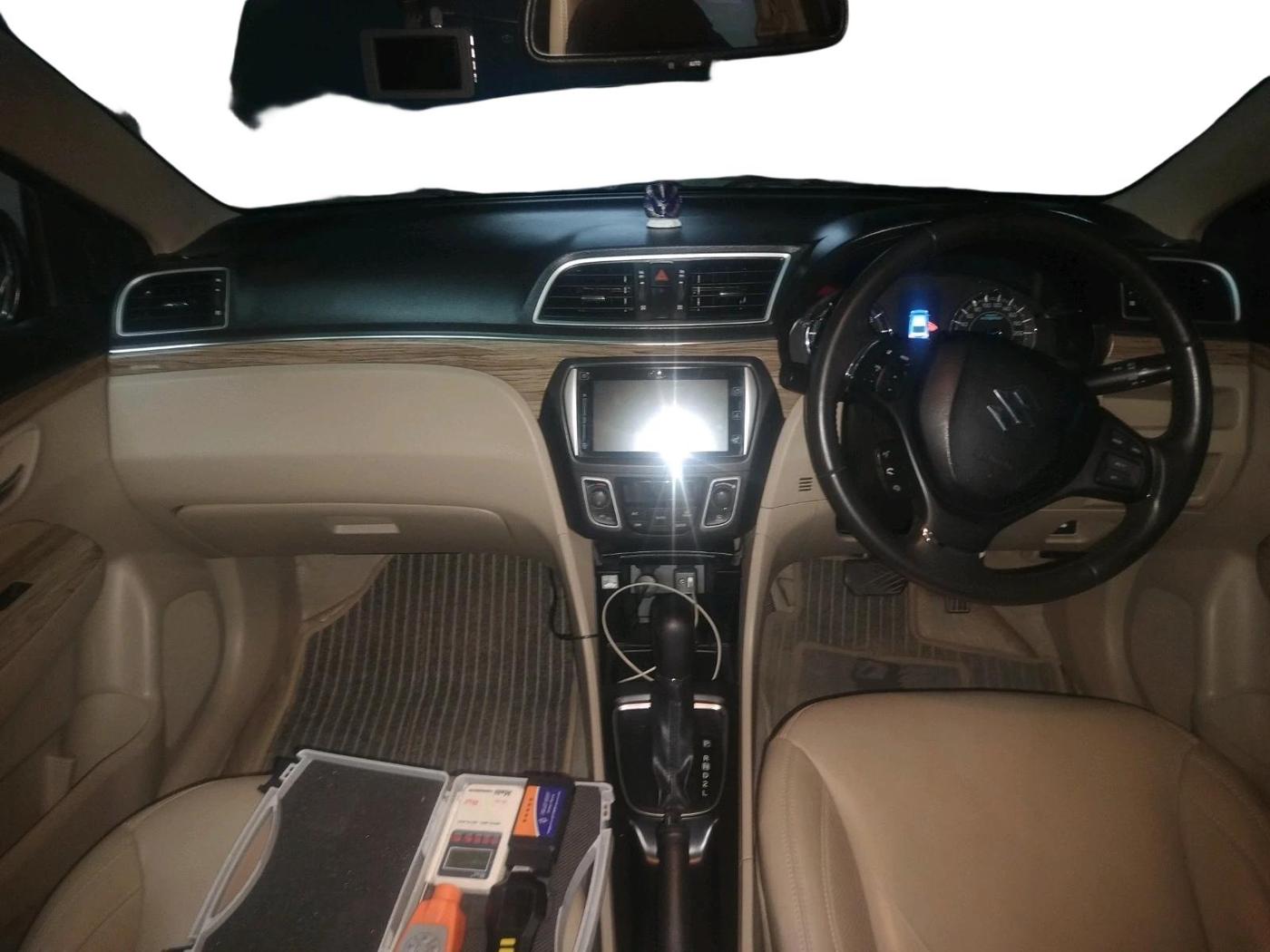 2018 Maruti Ciaz ALPHA  AT 1.5 SHVS PETROL, Petrol, Automatic, 53,462 km, interior