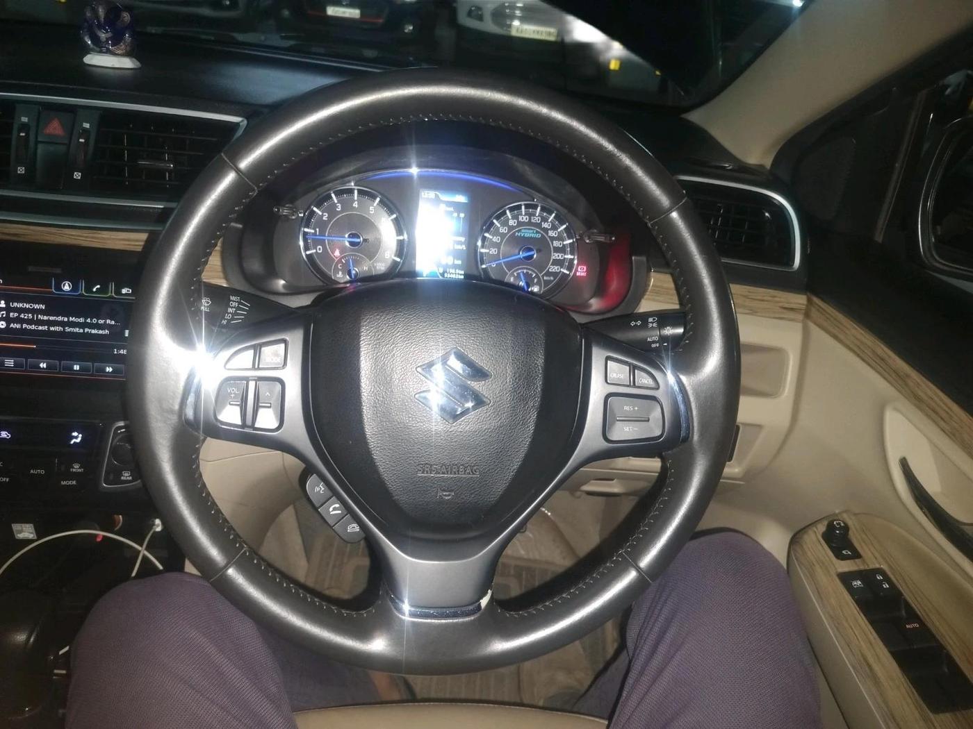 2018 Maruti Ciaz ALPHA  AT 1.5 SHVS PETROL, Petrol, Automatic, 53,462 km, interior