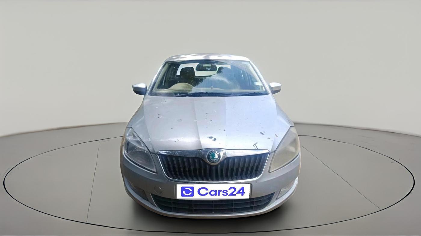 2012 Skoda Rapid AMBITION 1.6 TDI CR MT, Diesel, Manual, 1,13,117 km, exterior