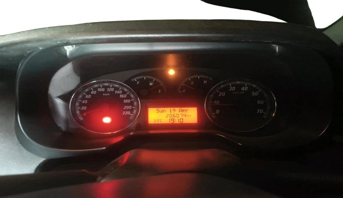 2011 Fiat Grand Punto DYNAMIC 1.3, Diesel, Manual, 2,06,074 km, interior