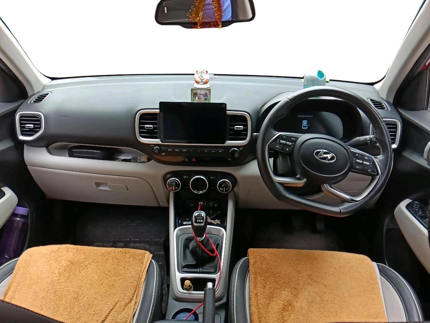 2023 Hyundai VENUE SX 1.0 (O) TURBO IMT, Petrol, Manual, 49,000 km, interior