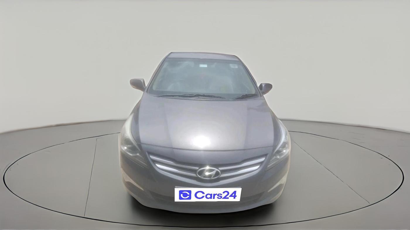 2015 Hyundai Verna FLUIDIC 4S 1.6 VTVT S(O), Petrol, Manual, 1,46,556 km, exterior