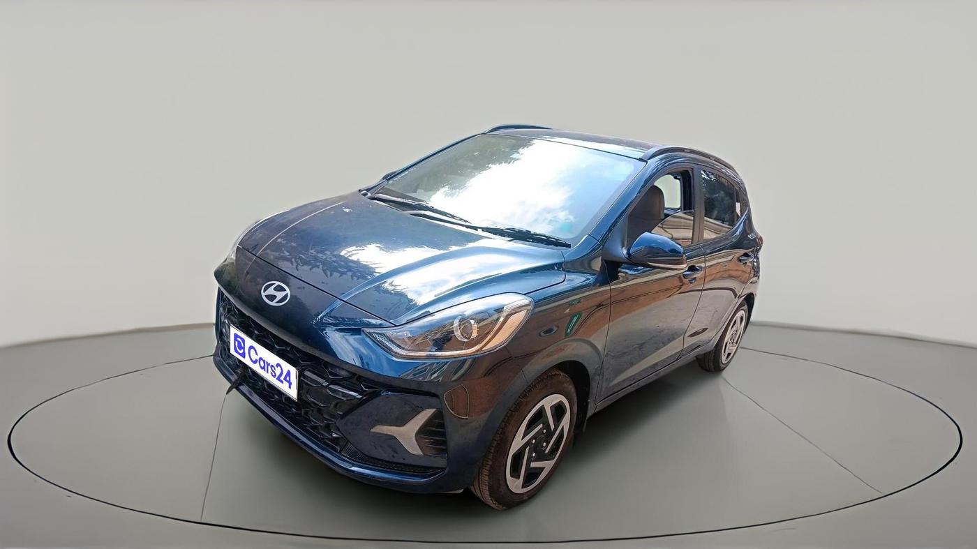 2024 Hyundai GRAND I10 NIOS SPORTZ AMT 1.2 KAPPA VTVT, Petrol, Automatic, 17,071 km, exterior