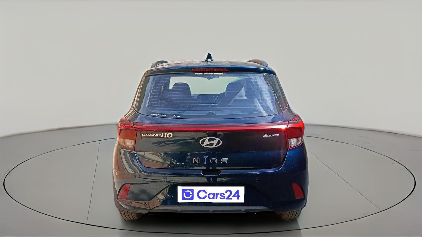2024 Hyundai GRAND I10 NIOS SPORTZ AMT 1.2 KAPPA VTVT, Petrol, Automatic, 17,071 km, exterior