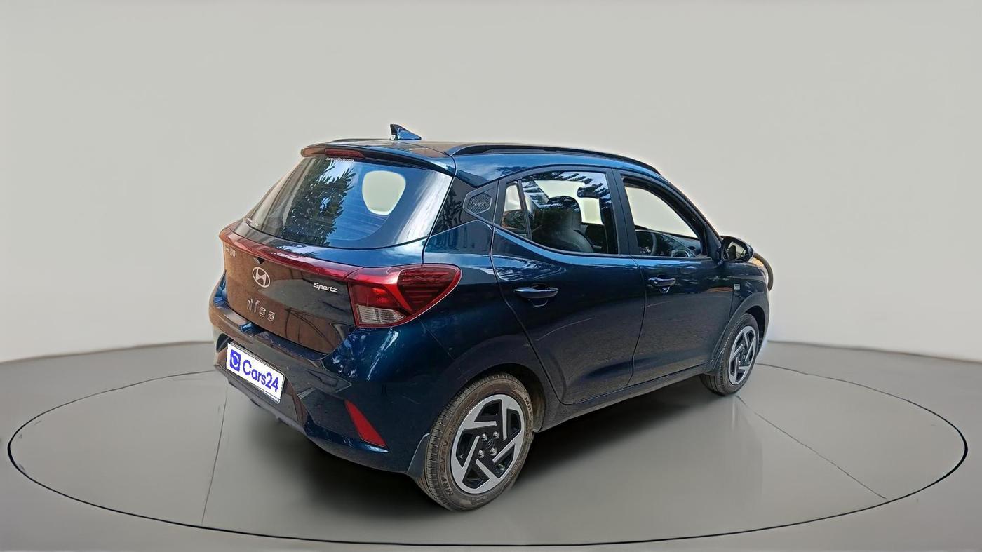 2024 Hyundai GRAND I10 NIOS SPORTZ AMT 1.2 KAPPA VTVT, Petrol, Automatic, 17,071 km, exterior