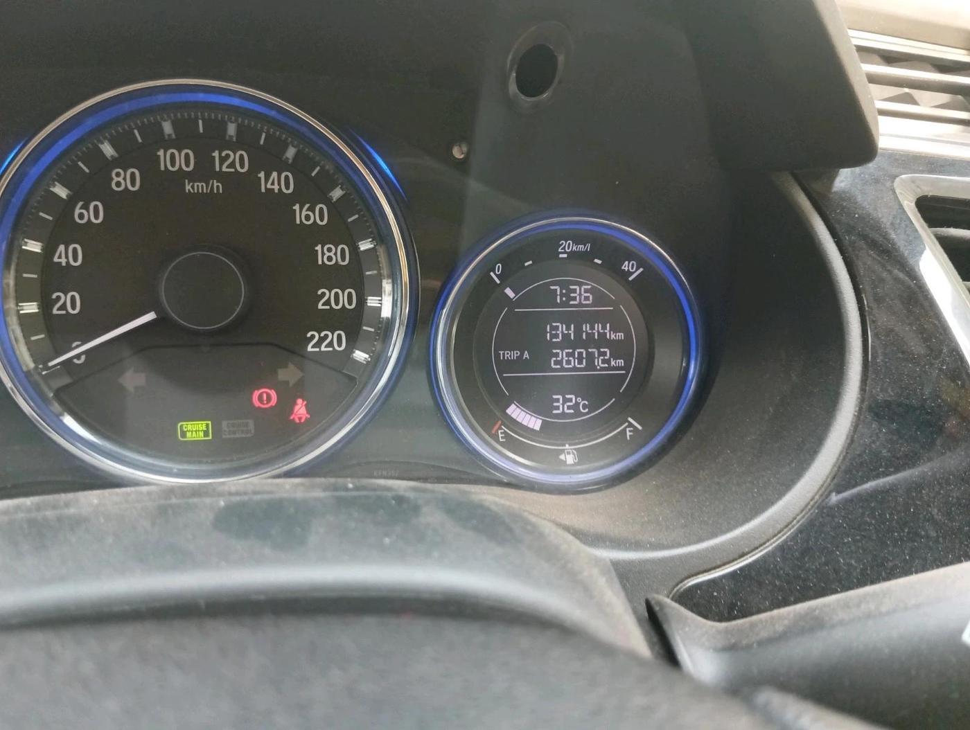 2014 Honda City 1.5L I-DTEC SV, Diesel, Manual, 1,34,144 km, interior