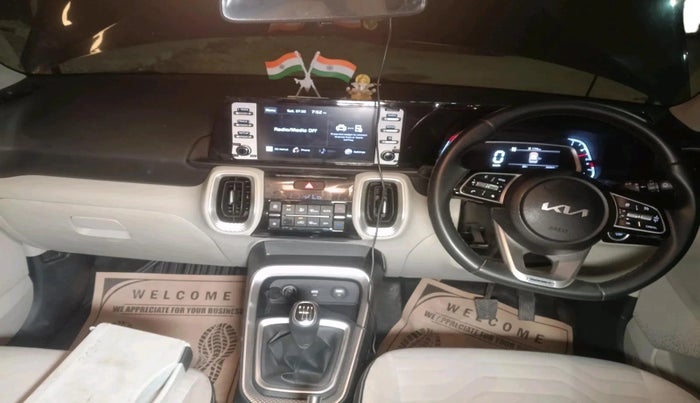 2023 KIA SONET HTX 1.0 IMT, Petrol, Manual, 26,700 km, interior