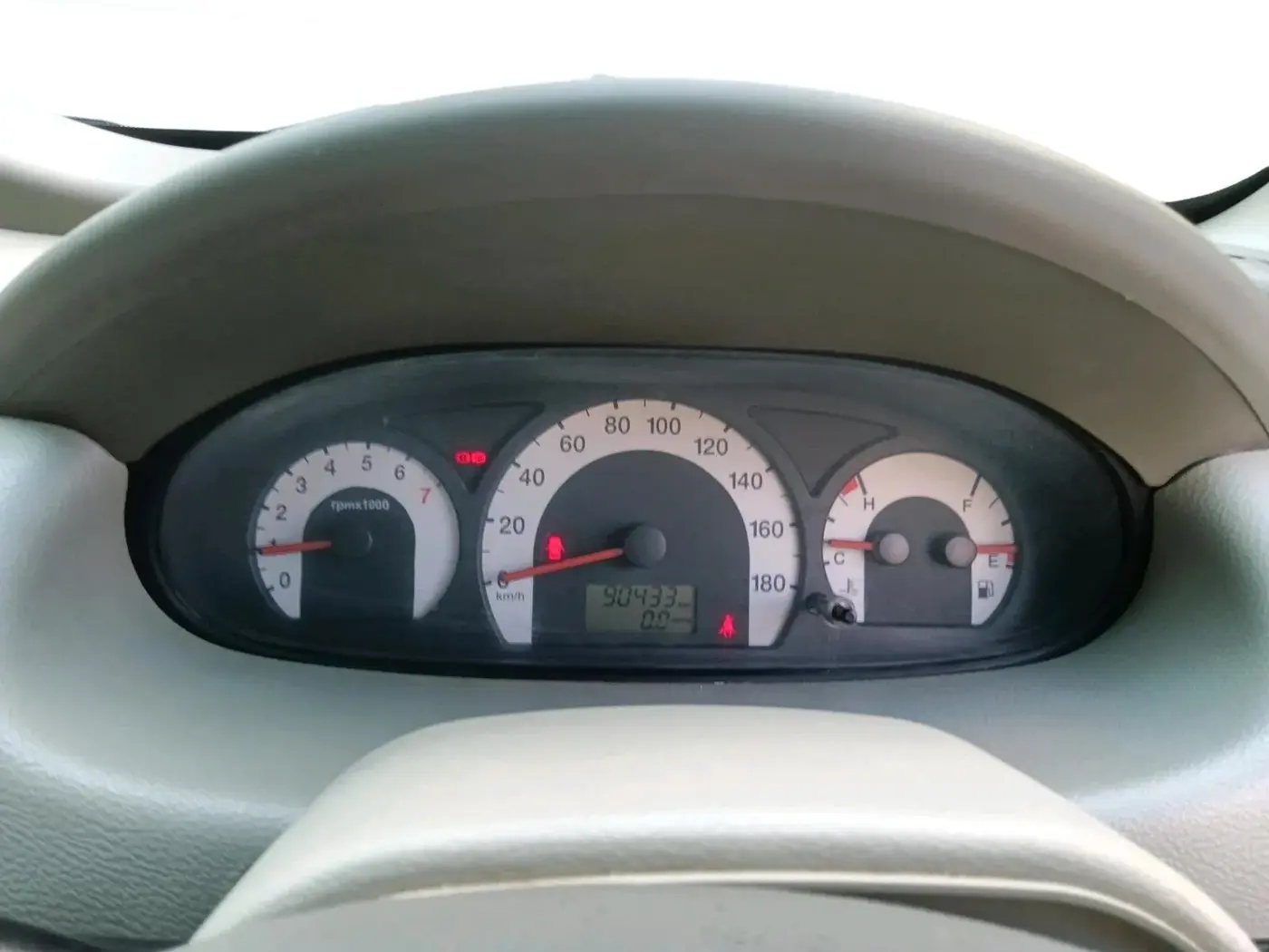 2013 Mahindra Quanto C8, Diesel, Manual, 90,433 km, interior