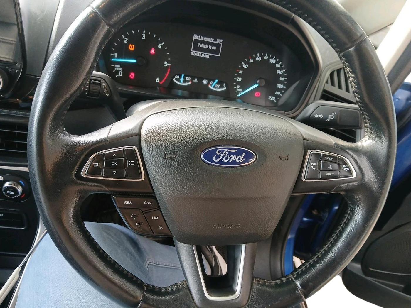 2017 Ford Ecosport TITANIUM+ 1.5L DIESEL, Diesel, Manual, 92,693 km, interior