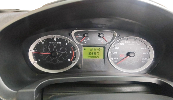 2011 Ford Fiesta EXI 1.4 DIESEL, Diesel, Manual, 1,49,869 km, interior