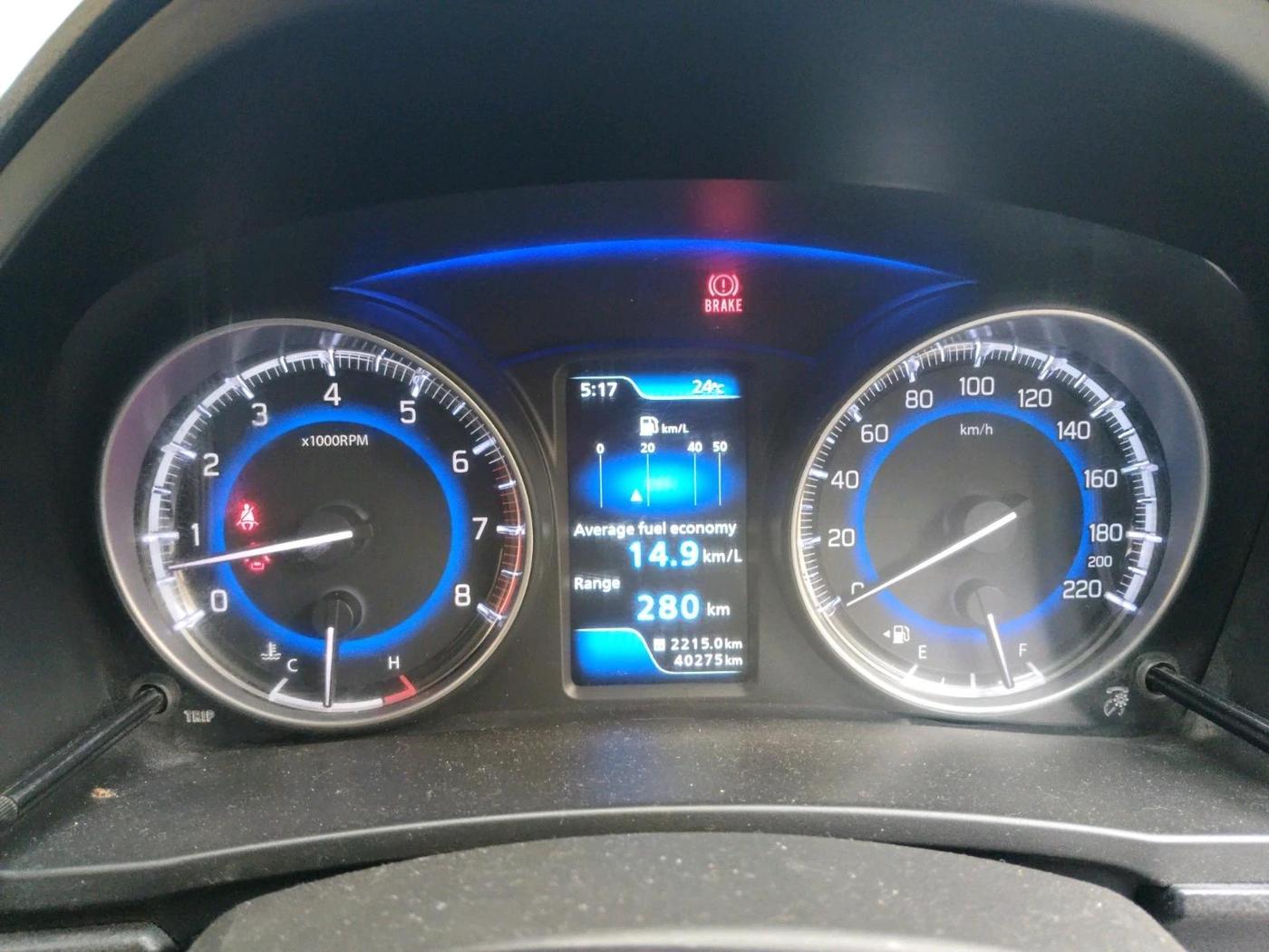 2017 Maruti Baleno ZETA PETROL 1.2, Petrol, Manual, 40,275 km, interior