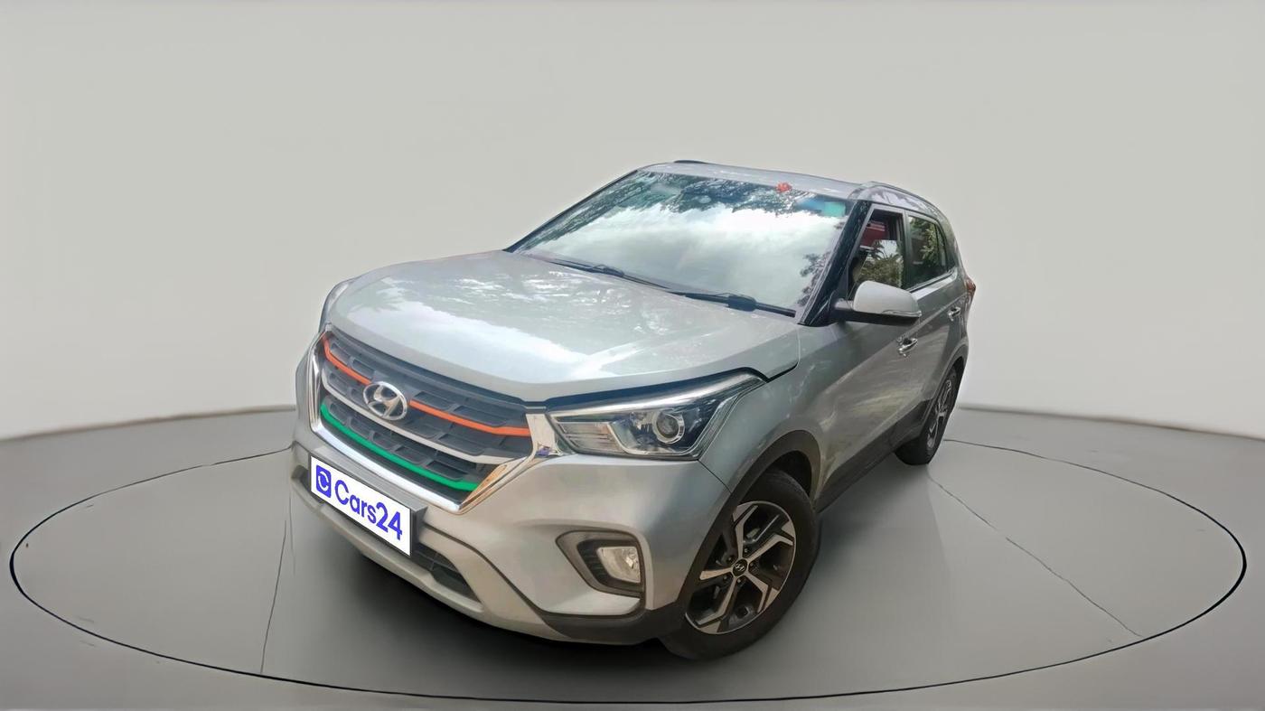 2018 Hyundai Creta SX AT 1.6 DIESEL, Diesel, Automatic, 90,641 km, exterior