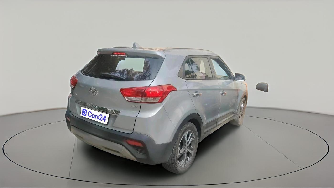 2018 Hyundai Creta SX AT 1.6 DIESEL, Diesel, Automatic, 90,641 km, exterior