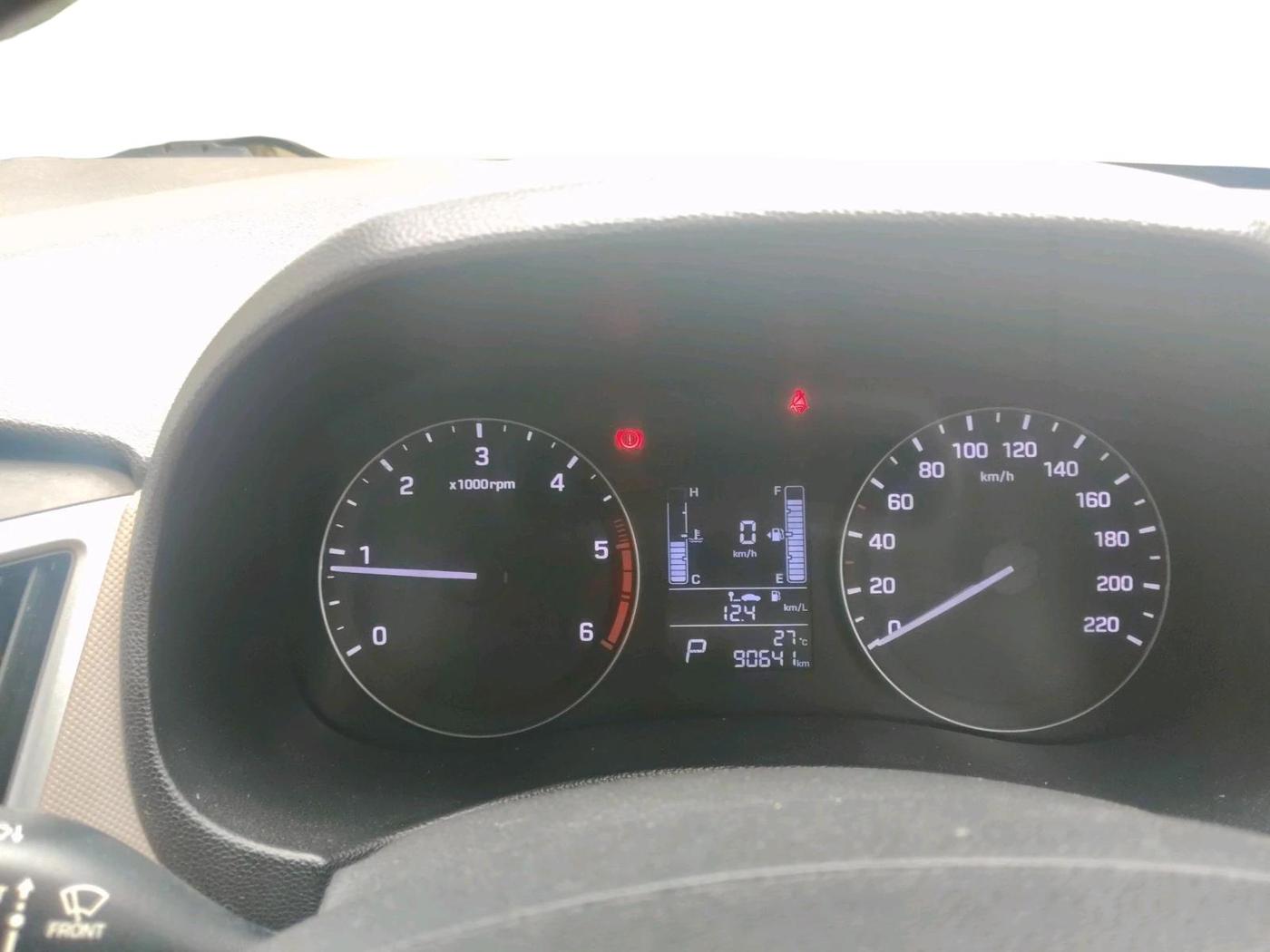 2018 Hyundai Creta SX AT 1.6 DIESEL, Diesel, Automatic, 90,641 km, interior