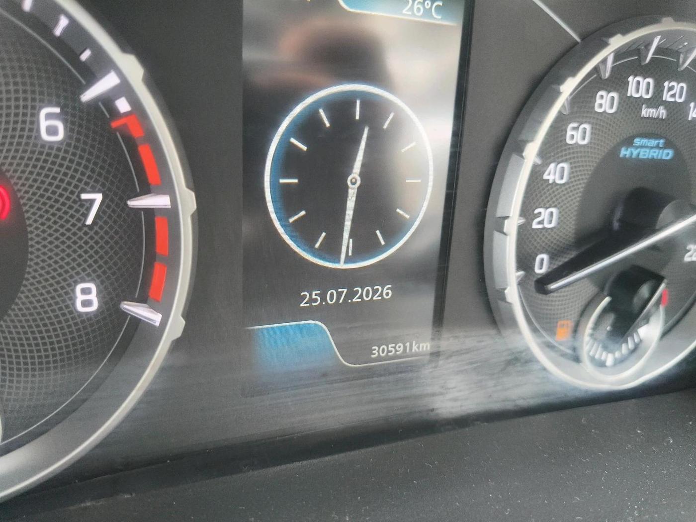 2022 Maruti BREZZA ZXI + SMART HYBRID, Petrol, Manual, 30,591 km, interior