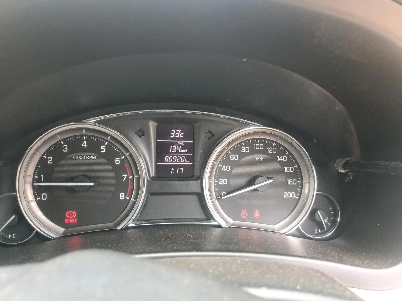 2017 Maruti Ciaz ALPHA 1.4 PETROL, Petrol, Manual, 86,920 km, interior