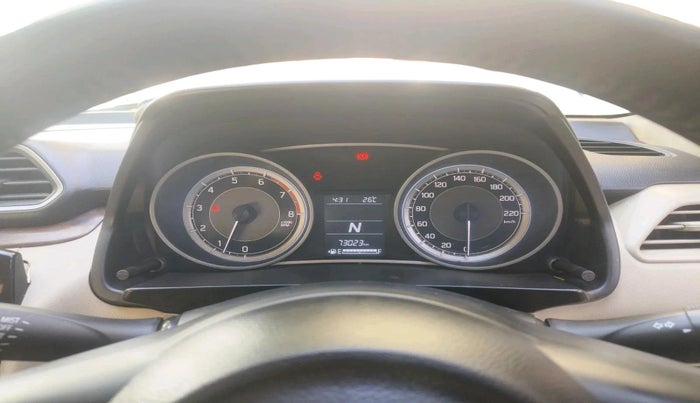 2017 Maruti Dzire ZXI PLUS AMT, Petrol, Automatic, 73,023 km, interior