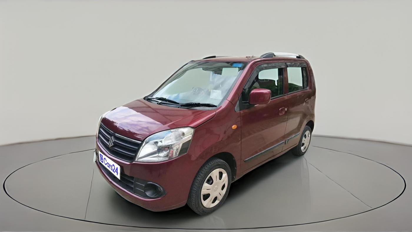 2012 Maruti Wagon R 1.0 VXI, Petrol, Manual, 51,699 km, exterior