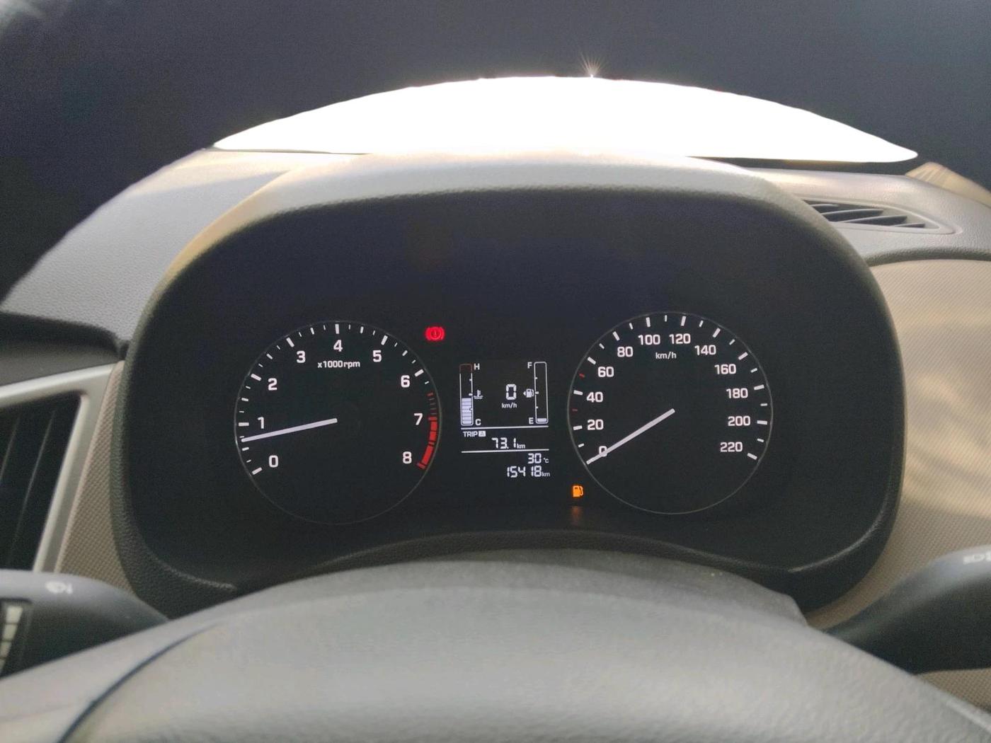 2017 Hyundai Creta E PLUS 1.6 PETROL, Petrol, Manual, 15,418 km, interior