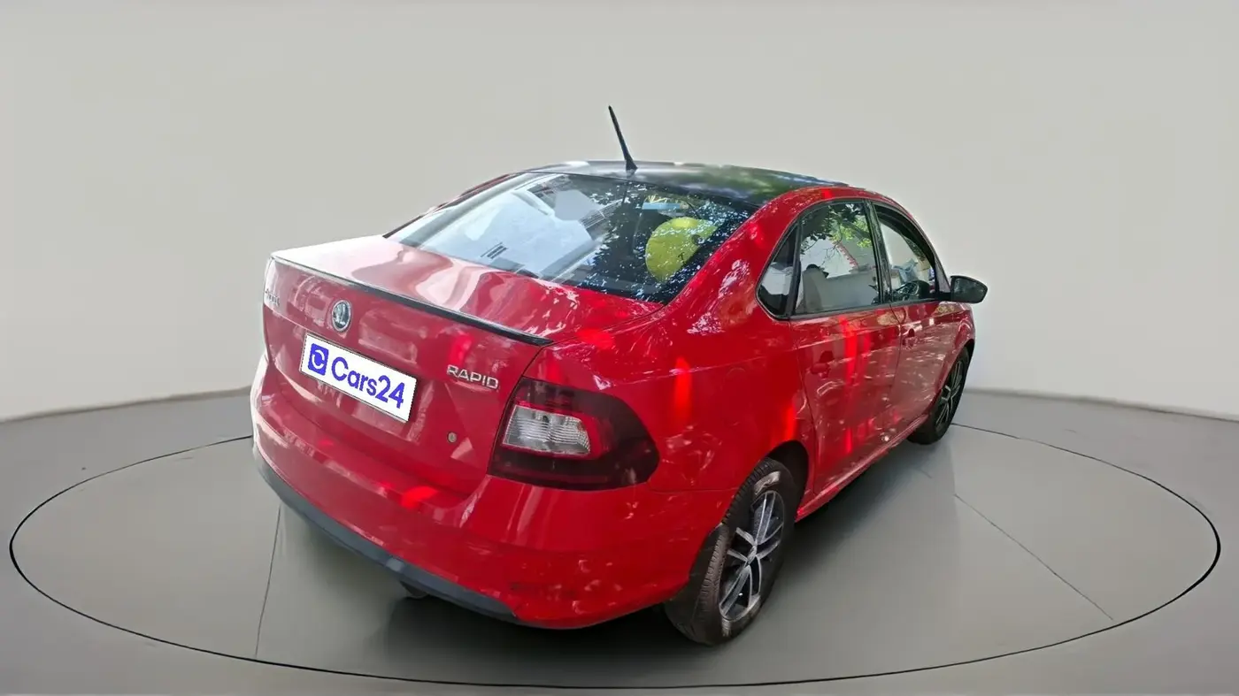 2018 Skoda Rapid STYLE 1.6 MPI AT, Petrol, Automatic, 70,672 km, exterior