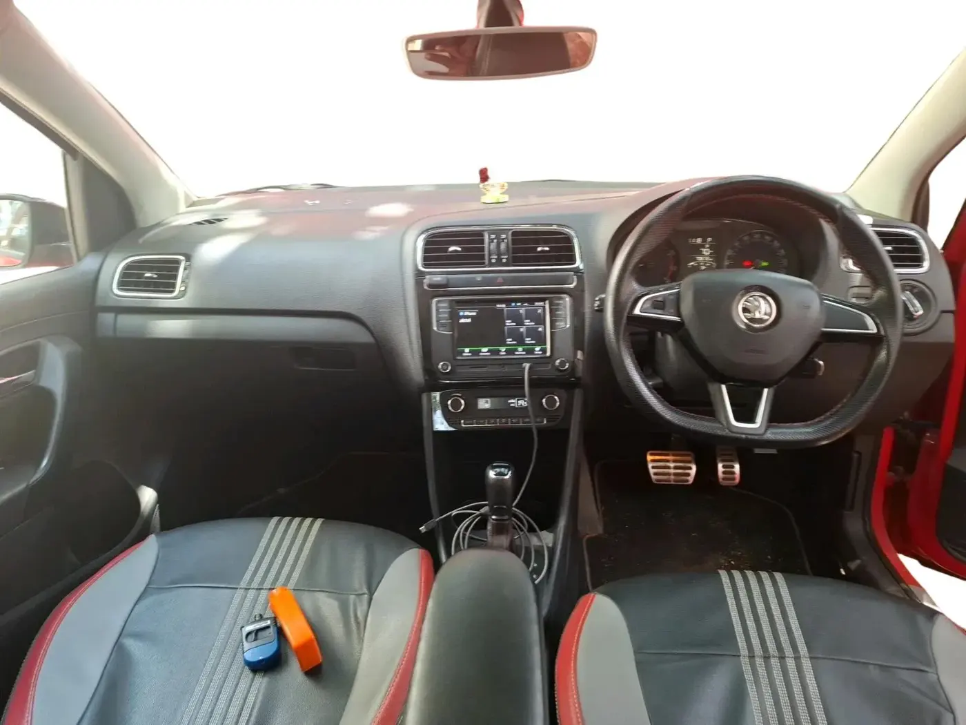 2018 Skoda Rapid STYLE 1.6 MPI AT, Petrol, Automatic, 70,672 km, interior