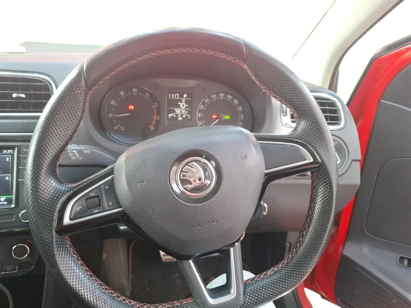 2018 Skoda Rapid STYLE 1.6 MPI AT, Petrol, Automatic, 70,672 km, interior