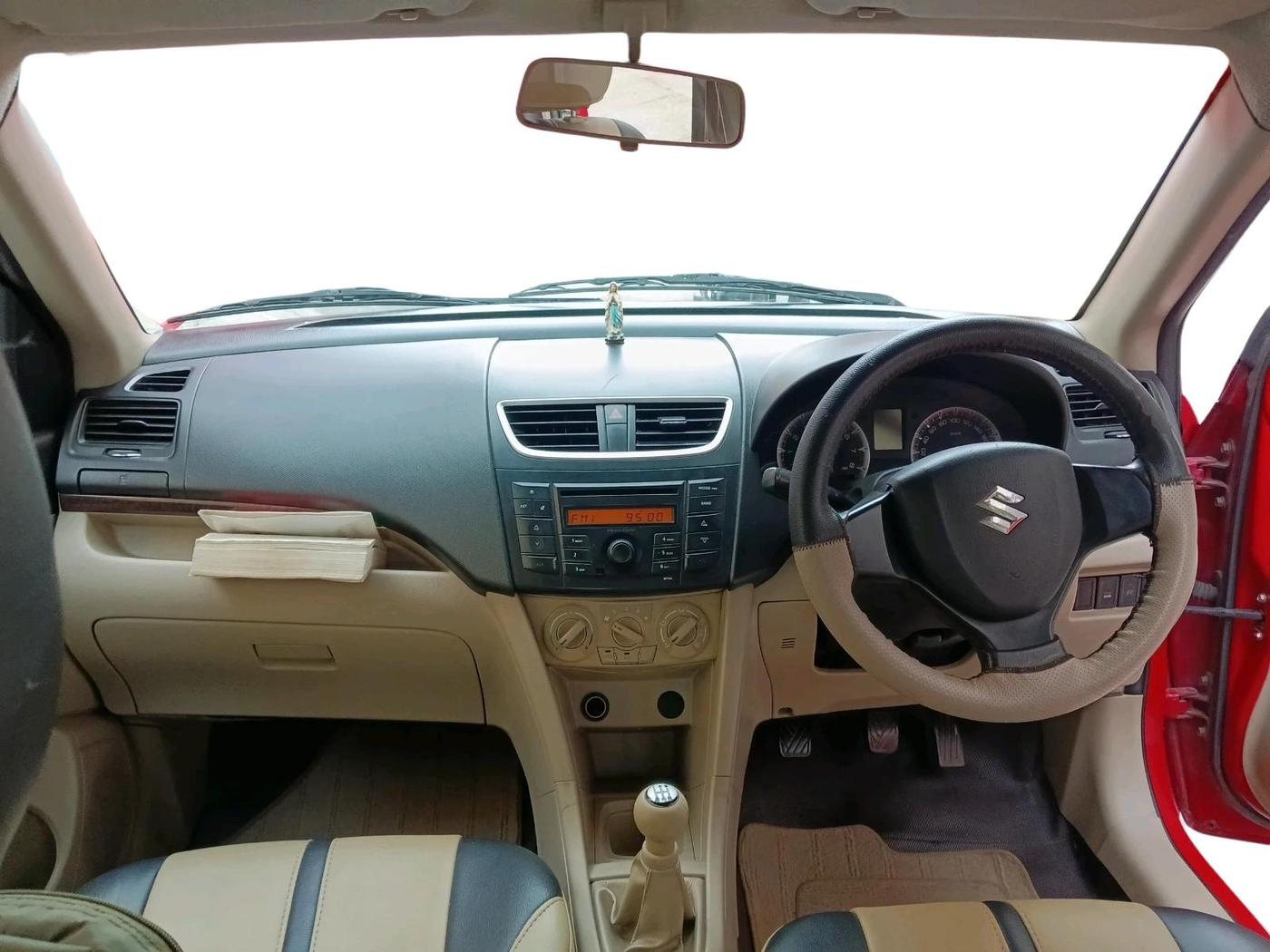 2012 Maruti Swift Dzire VXI, Petrol, Manual, 1,06,150 km, interior