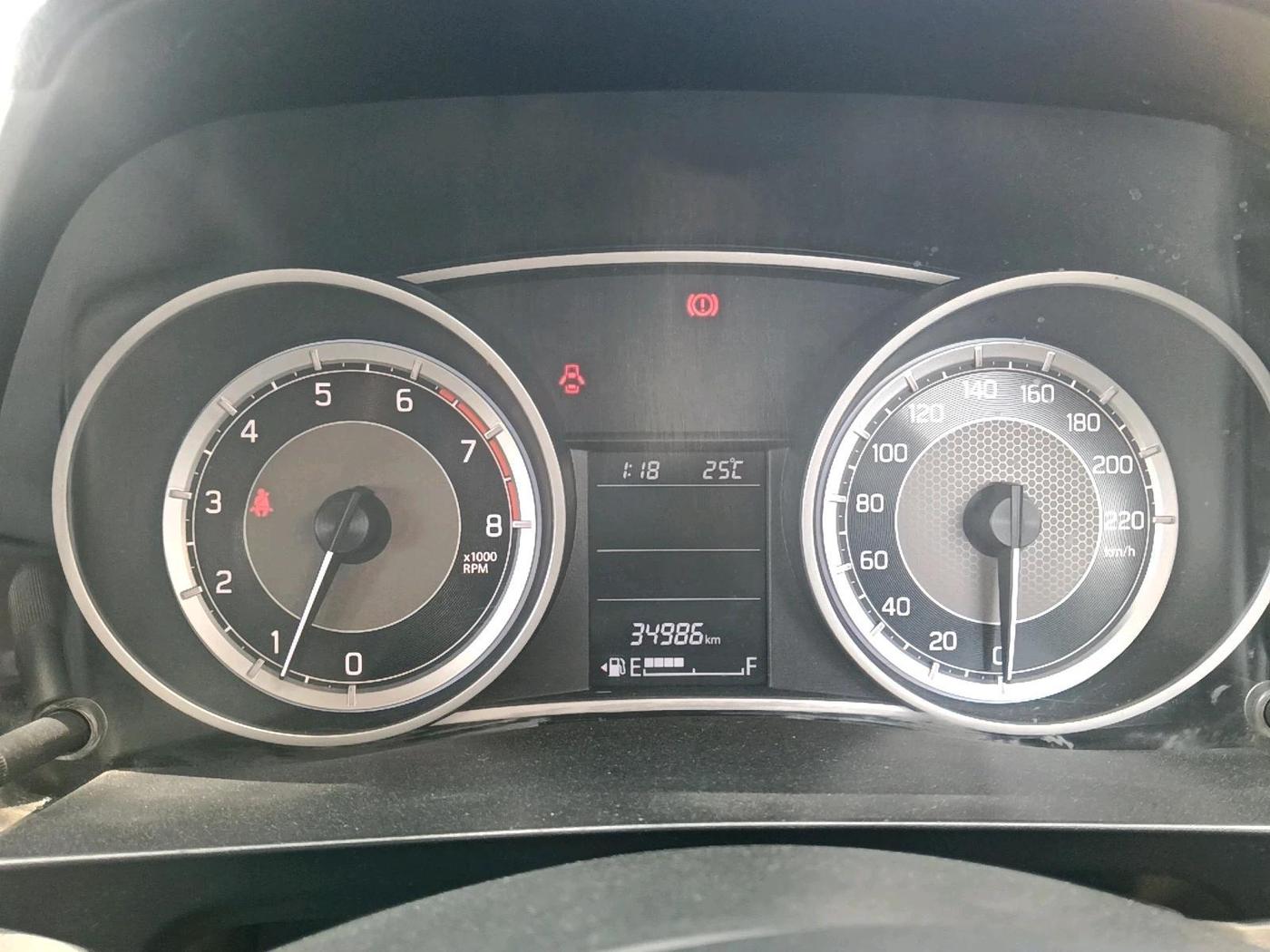 2017 Maruti Dzire ZXI PLUS, Petrol, Manual, 34,986 km, interior