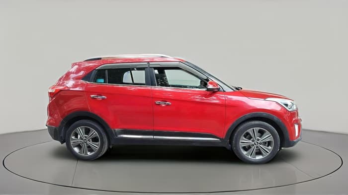 2018 Hyundai Creta SX PLUS AT 1.6 PETROL, Petrol, Automatic, 1,65,259 km, exterior